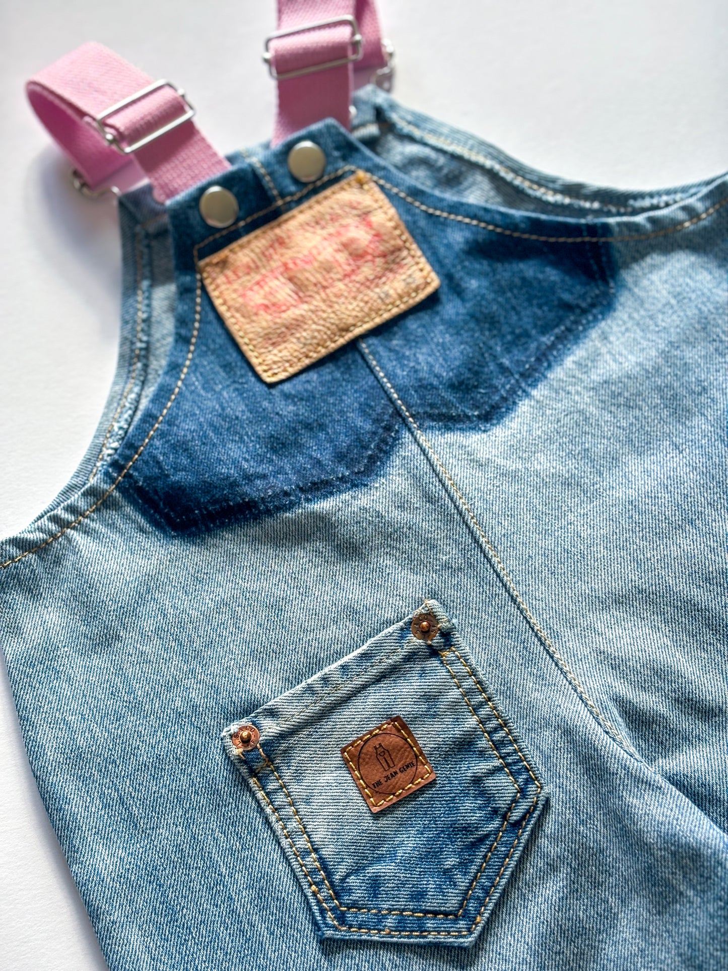 Highland Cow Dungarees, 2-3 years