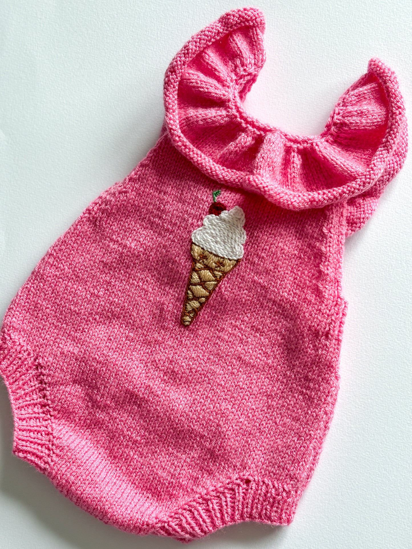 Ice Cream Frill Romper