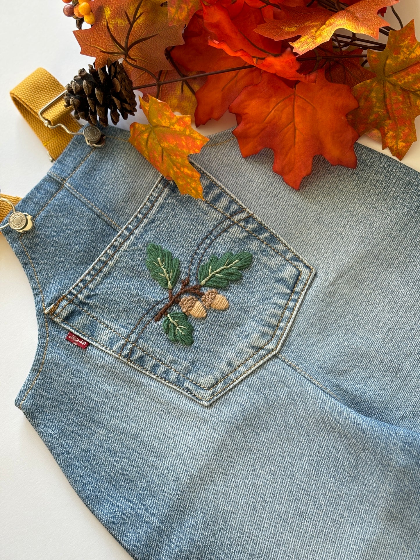 Acorn & Oak Dungarees, 1-2 years