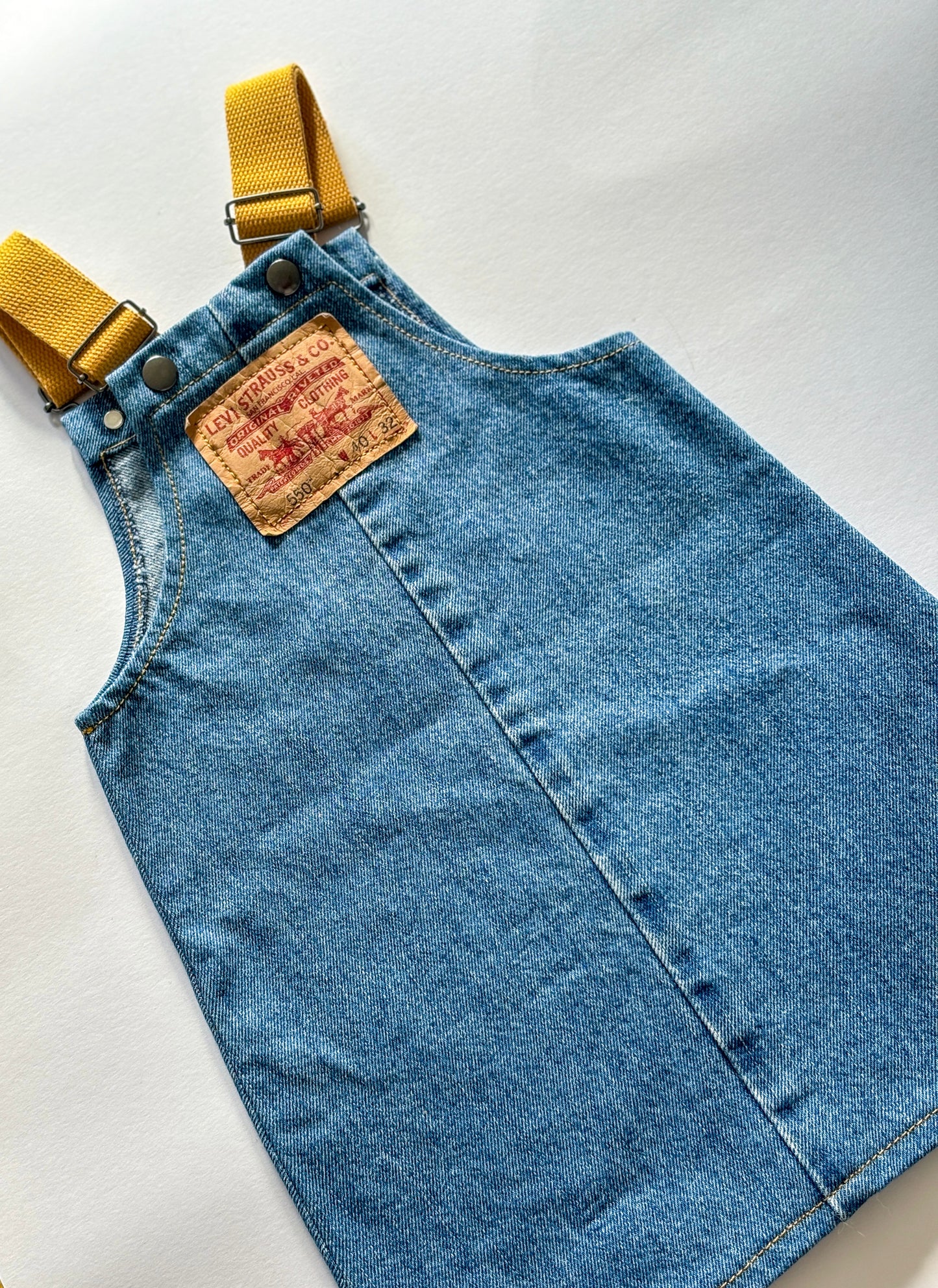 Floral Dungaree Dress, 2-3 Years