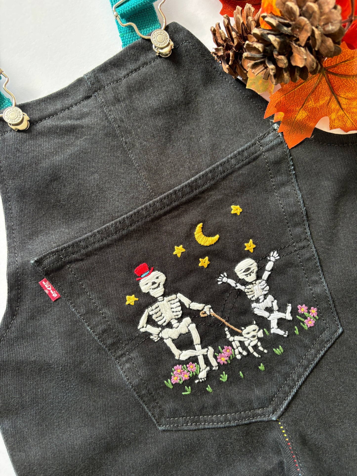 Funny Bones Dungarees, 4-5 years