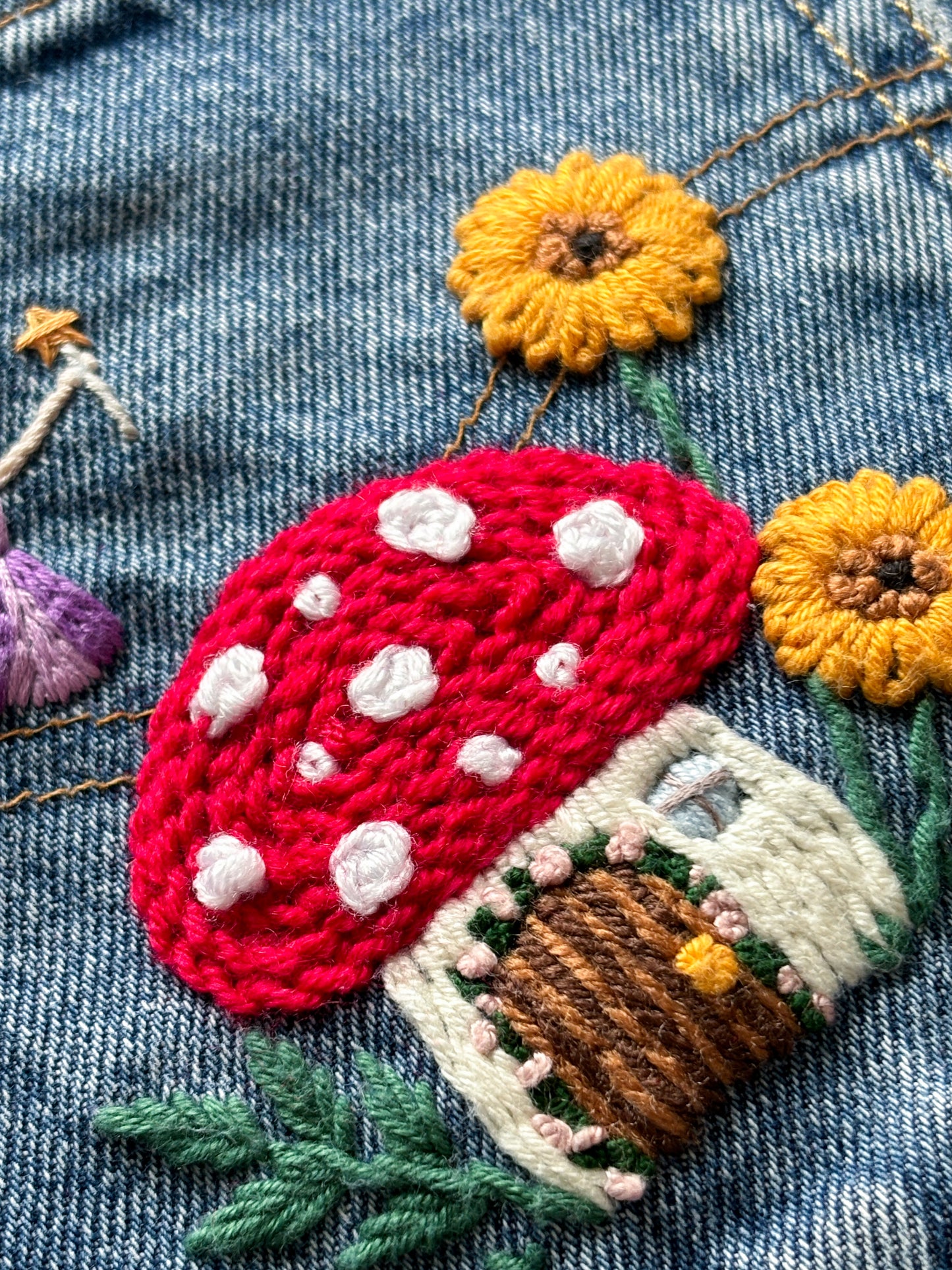 Floral Fairy Dungarees, 1-2 years