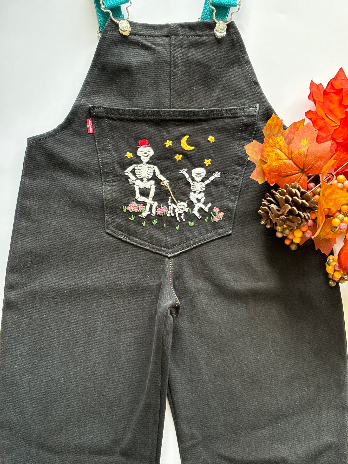 Funny Bones Dungarees, 4-5 years
