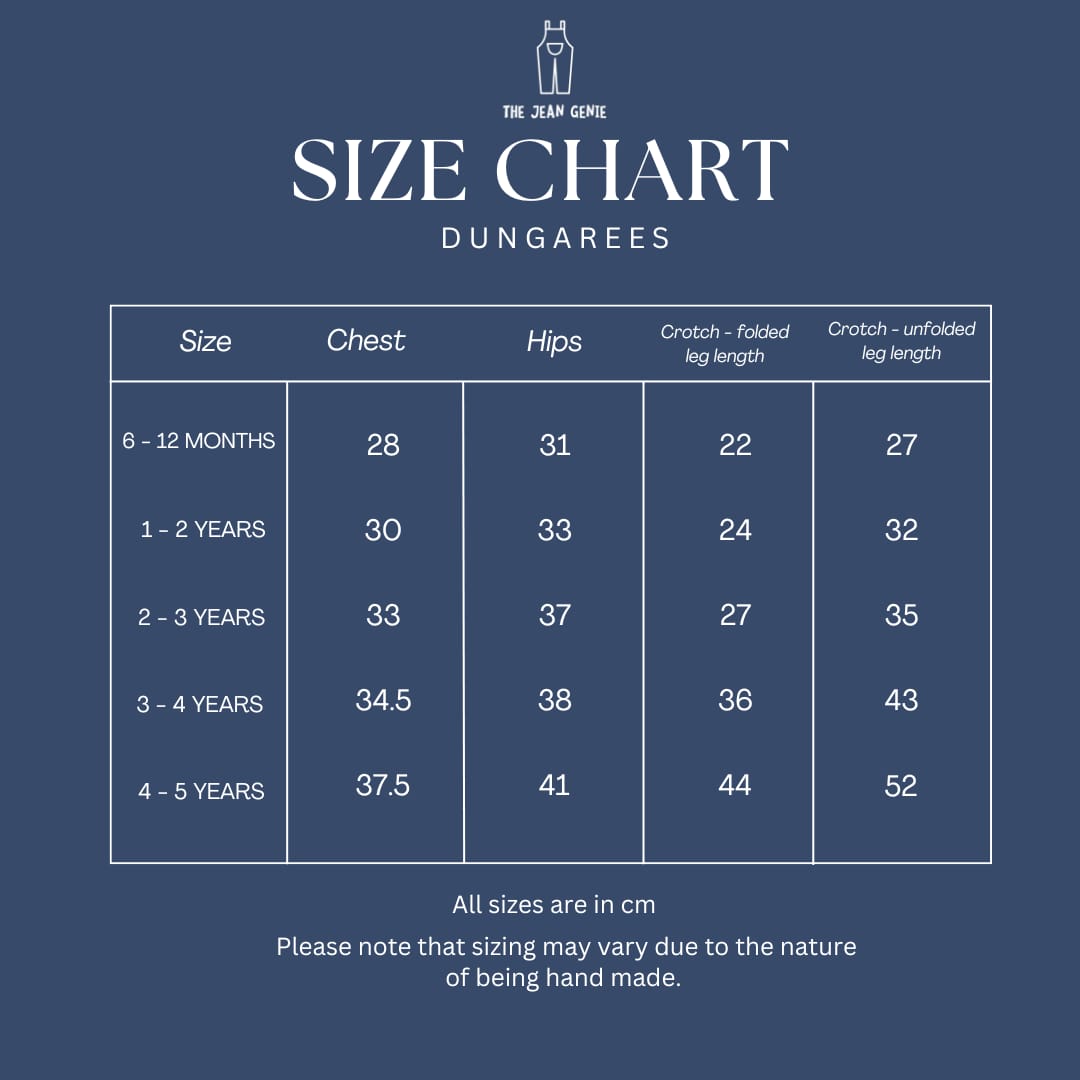 Fairy Dungarees, 3-4 years